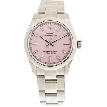 ROLEX 勞力士 277200 Oyster Perpetual蠔式經典多色彩粉面x 31mm