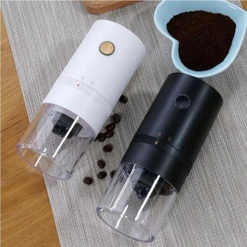 電動咖啡研磨機磨粉機全自動家用研磨器充電款小型磨豆機手搖手磨