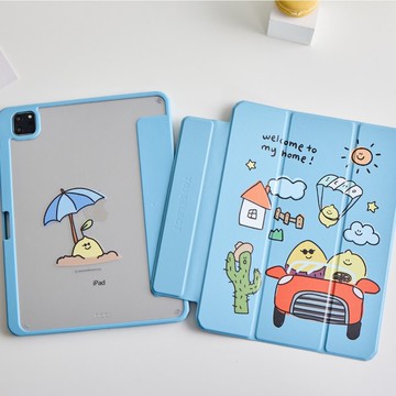 Second Morning開心出遊強悍磁吸iPad三折保護殼