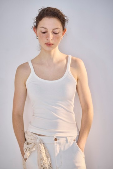 百搭純棉吊帶背心