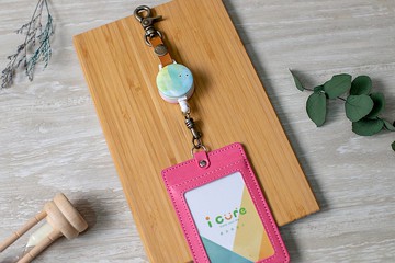 i好鉤 伸縮證件套組 -漸變色系列 / 渲染-情人_AVN8