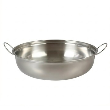 HIKARI 日光生活 不鏽鋼雙耳火鍋 H282  1個  25cm