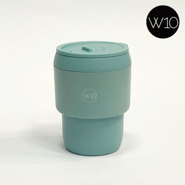 W10 SILCHESTER 咖啡殼環保折疊杯 / 英國皇家藍 (340ml)