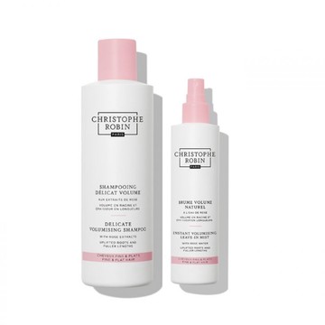 Christophe Robin 玫瑰豐盈洗護組