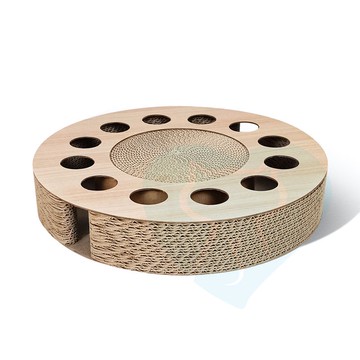 【貓抓板】洞洞鈴鐺貓抓板