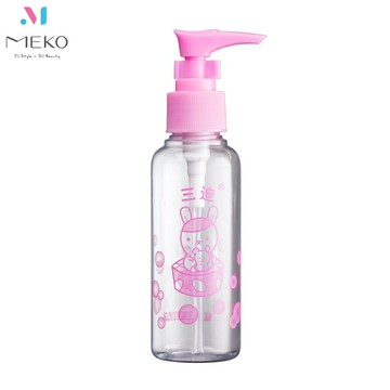MEKO 印花押瓶(100ml) D-044 /旅行分裝瓶/乳液瓶/乳壓瓶【官方旗艦店】