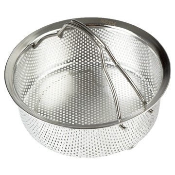 HIKARI 日光生活 不鏽鋼手提蒸籠架 H079  1個  18cm