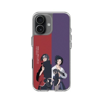 iPhone 17 Clear Case（相機按鈕） 透明 - 火影忍者 Naruto - 佐助&鼬