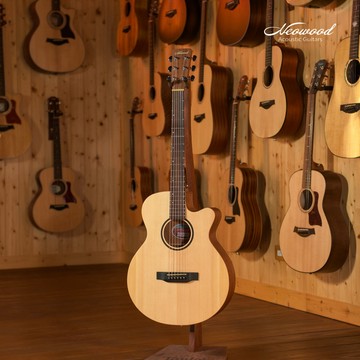小叮噹的店 Neowood KG-SSF-1C 39吋 單板木吉他 Super Folk桶身 KeepGo系列