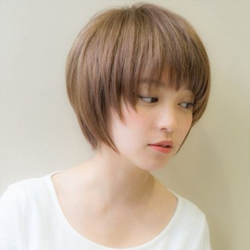 台灣發貨新品韓版假髮女生短髮氣質斜分劉海軟妹假髮短直髮0501 PNCF