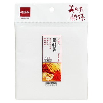美味關係/藥材袋-16枚入-12包