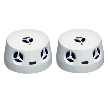 DigiMax UP-115『五雷轟鼠』五喇叭電池式超音波驅鼠蟲器 (2入) 取電不易處專用 獨家電池式 強力超音波