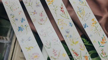 待花開 和紙膠帶 (特油含離型紙)