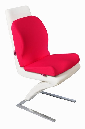 【IMAGER-37. 易眠床】二型坐背墊組-粉-廠商直送