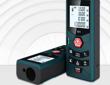 紅外線激光測距儀測量工具高精度電子尺激光測量尺手持量房儀距離DF　維多原創　免運