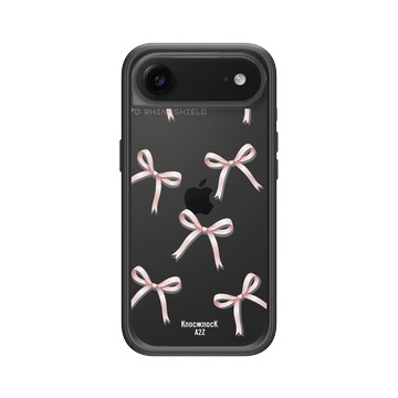 iPhone Air Mod NX -邊框背蓋組合 (相機按鈕) 黑 - Knock Knock A2Z - 輕舞蝴蝶結