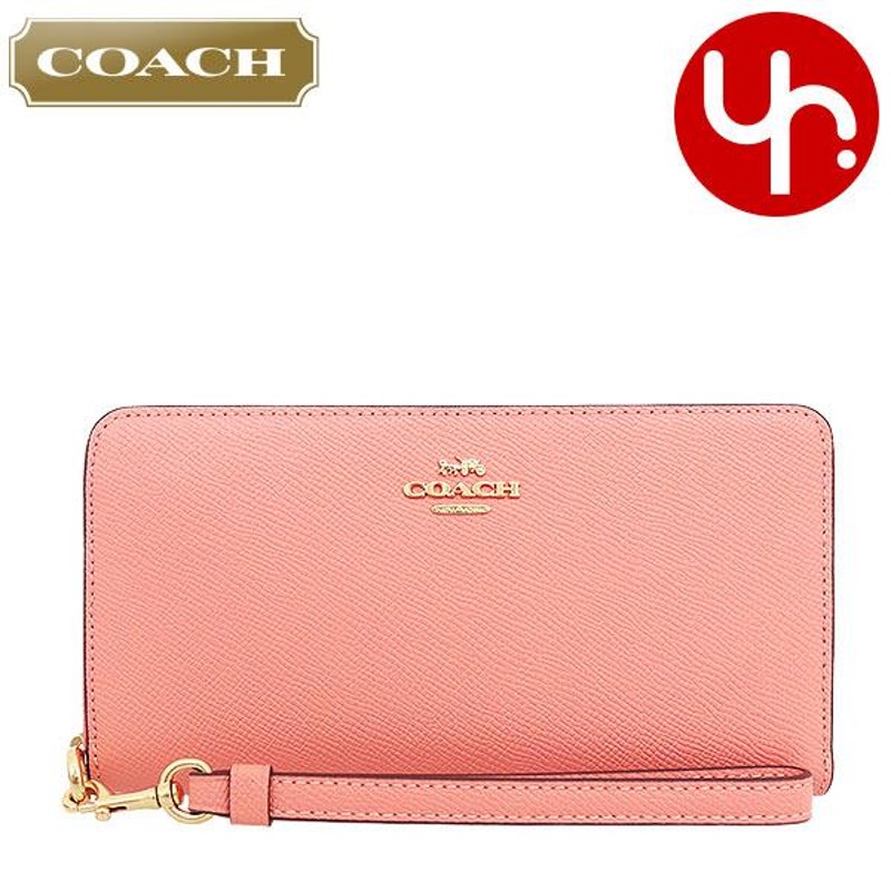 コーチ COACH 財布 長財布 FC3441 C3441 キャンディーピンク