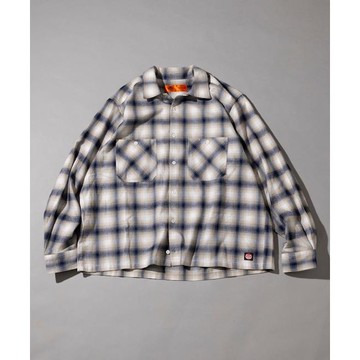 FREAK'S STORE 法蘭絨九分袖工裝襯衫 RED KAP合作款