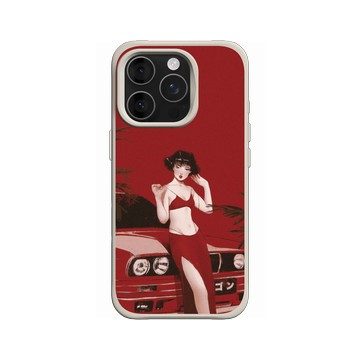 iPhone 16 Pro SolidX 貝殼灰 - Janice Sung - Garnet 石榴石