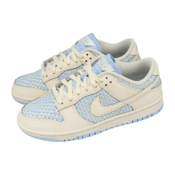 NIKE 休閒鞋 Wmns Dunk Low 女鞋 米 編織 復古 經典 IH2476-401