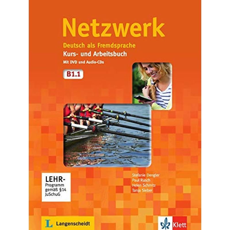 Netzwerk in Teilbanden: Kurs und Arbeitsbuch B1 Teil mit Audio