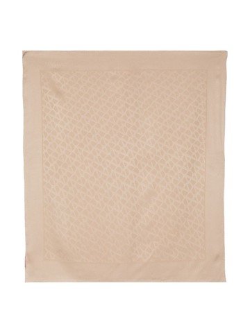 Valentino Garavani - Toile Iconographe silk scarf - women - Silk - One Size - Neutrals