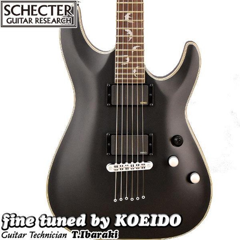 エレキギター SCHECTER AD-DM-PTM Damien Platinum-6 SBK(シェクター