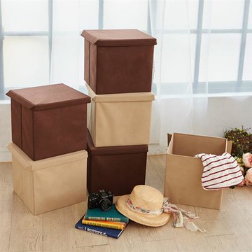 HR安室家 可折疊不織布收納箱 收納盒(3入組)-BNF54