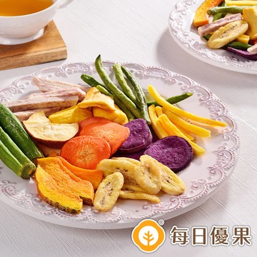 綜合蔬果脆片160G【每日優果】