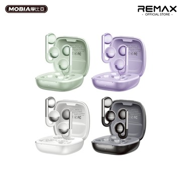 【交換禮物】REMAX 夾耳式音樂通話無線耳機 藍牙6.0 無感佩戴 HiFi音質 輕觸操作 持久續航 正版台灣公司貨