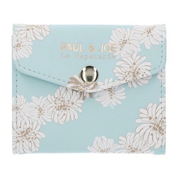 【PAUL&JOE】名片夾 - 綠底西洋菊