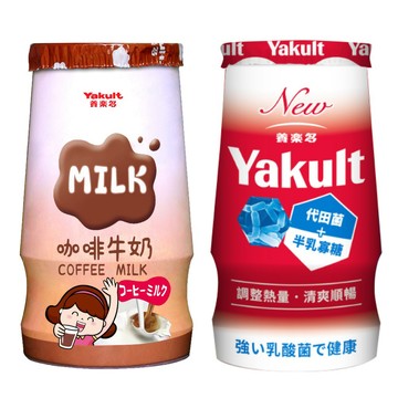 Yakult 新養樂多 / 咖啡調味乳(125ml*32入;任選)