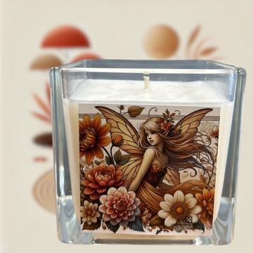 秋韻豐收香氛調香方杯蠟燭  天然大豆椰子蠟 可適用融蠟燈