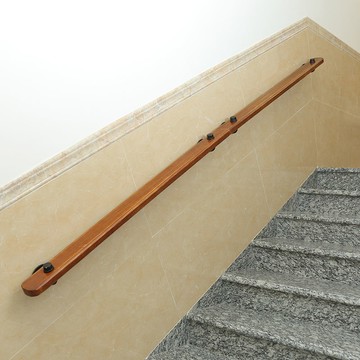 扶手 樓梯扶手 衛生間扶手 浴室扶手 樓梯間扶手 樓梯扶手自裝老式把兒童室內幼兒園木扶手廁所簡約通用型扶手老人