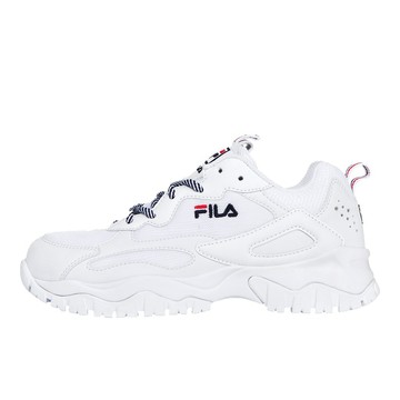【逢甲 FUZZY】FILA X TRACER 老爹鞋 厚底 全白 FS1SIB1001X