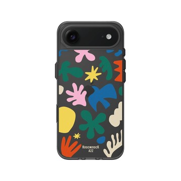 iPhone Air Clear (相機按鈕) 酷墨灰 - Knock Knock A2Z - 彩虹派對