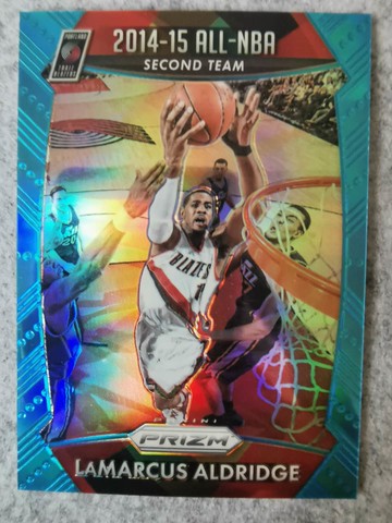 2015-16 Panini Prizm 阿爾德里奇 LaMarcus Aldridge 199編 藍折