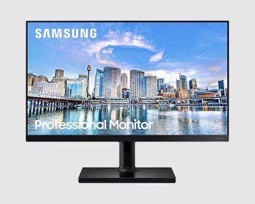 【享最高折300】SAMSUNG三星 24吋 FHD IPS平面螢幕/F24T450FQC/超廣視角/低藍光/零閃屏/三年保