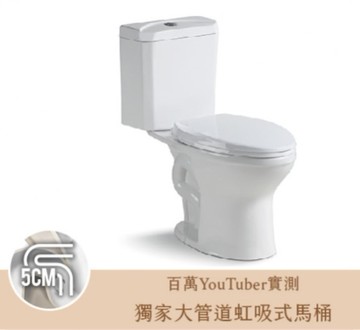 【麗室衛浴】美國KARAT 雙體馬桶K-2980 潔旺分體馬桶奈潔釉面 金級省水 附緩降馬桶蓋