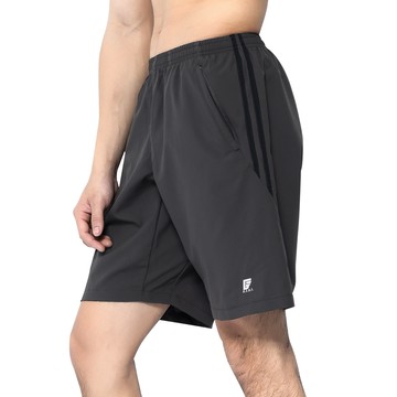 GIAT - 極輕量排汗速乾運動短褲-男側條款-霧岩灰