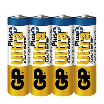 【超霸GP】3號(AA)PLUS+ULTRA超特強 鹼性電池4粒裝(1.5V鹼性電池)