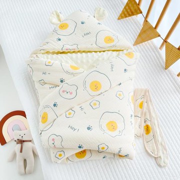 包被嬰兒初生秋冬季加厚新生兒包單純棉產房出生寶寶抱被冬款外出