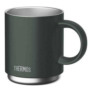 THERMOS 膳魔師 不鏽鋼真空馬克杯  森林綠  450ml  1個
