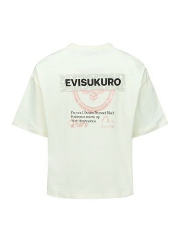 Logo and Kamon Print T-shirt