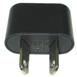 八字型轉接頭 (黑)