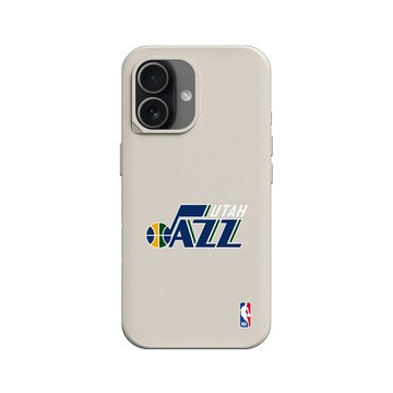 iPhone 17 SolidX 貝殼灰 - NBA - Logo-猶他爵士 Utah Jazz - Light