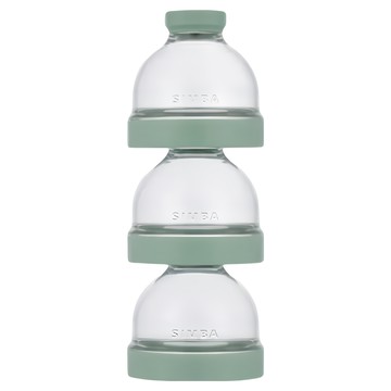 Simba 小獅王辛巴 神奇定量奶粉罐 3個  酪梨 綠  1組
