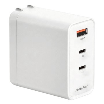 PhotoFast 銀箭資訊 A1 GaN 65W 氮化鎵電源供應器  白色  1個