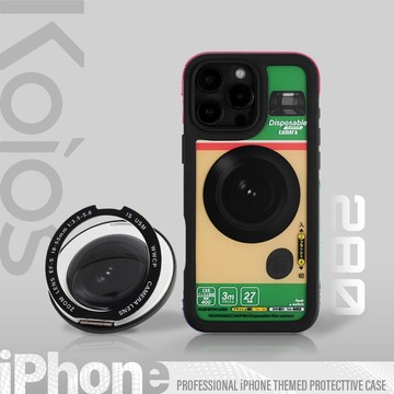 【Koios】iPhone 17 富士相機磁吸手機殼 16 15 14 Pro Max 13 保護殼 磁吸 拍立得 相機