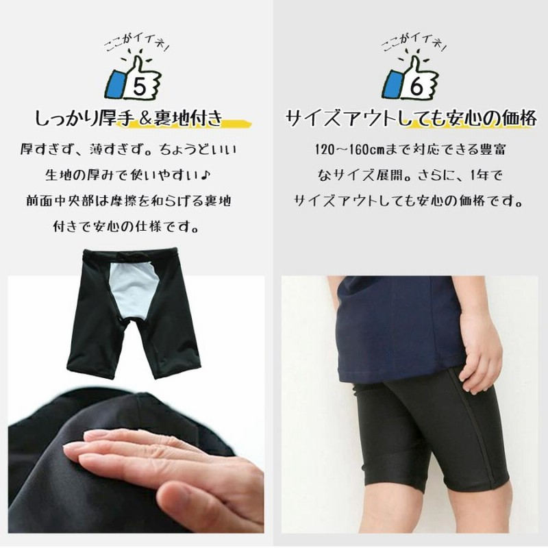 130cm 5着 競泳 まくり 子供